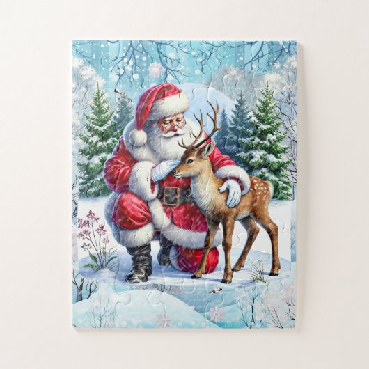 Weihnachtsfest Puzzle (Vertikal)