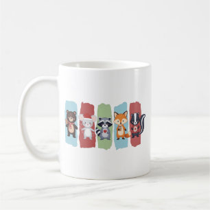 Weihnachtsfest Raccoon Opossum Winter Kaffeetasse