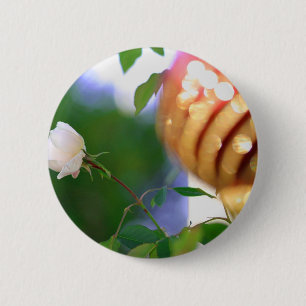 Weihnachtsfest-Rose Button
