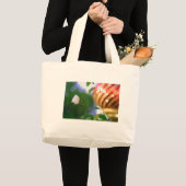 Weihnachtsfest-Rose Jumbo Stoffbeutel (Vorderseite (Produkt))