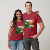 Weihnachtsfest-Rose T-Shirt (Unisex)