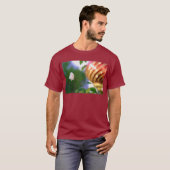 Weihnachtsfest-Rose T-Shirt (Vorne ganz)