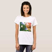Weihnachtsfest-Rose T-Shirt (Vorne ganz)