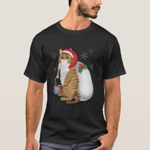 Weihnachtsfest Roter Tisch mit kleinem Sand T-Shirt