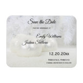 Weihnachtsfest Save the Date Magnet (Horizontal)