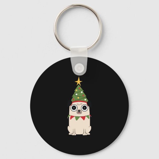 Weihnachtsfest Schlüsselanhänger (Vorderseite)
