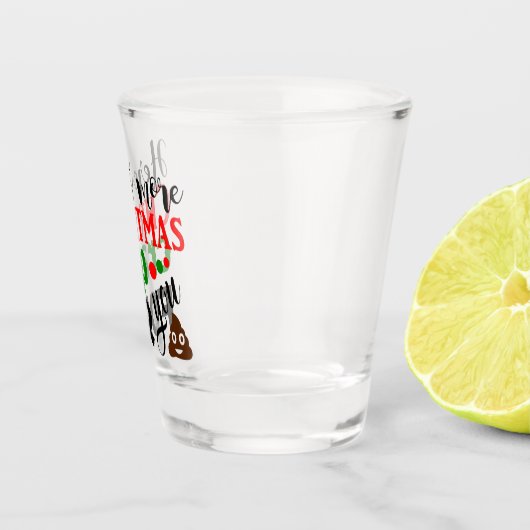 Weihnachtsfest Schnapsglas (Rechts)