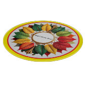 "Weihnachtsfest" Schneidebrett (Ecke)