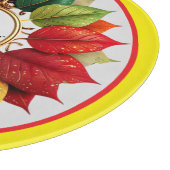 "Weihnachtsfest" Schneidebrett (Ecke)