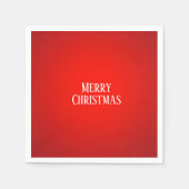 Weihnachtsfest Serviette (Vorderseite)