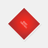 Weihnachtsfest Serviette (Ecke)