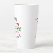 Weihnachtsfest Snowman Milchtasse (Vorderseite)