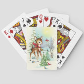 Weihnachtsfest Spielkarten (Rückseite)