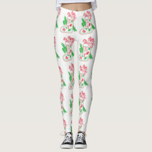 Weihnachtsfest Strumpf Leggings