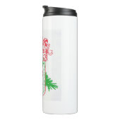 Weihnachtsfest Strumpf Thermosbecher (Nach rechts gedreht)