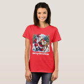 Weihnachtsfest T-Shirt (Vorne ganz)