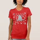 Weihnachtsfest T-Shirt (Vorderseite)