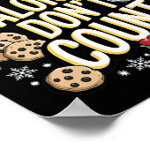 Weihnachtsfest T-Shirt - Feierabendessen Poster (Ecke)