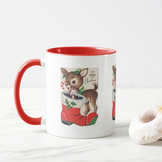 Weihnachtsfest Tasse (Mit Donut)