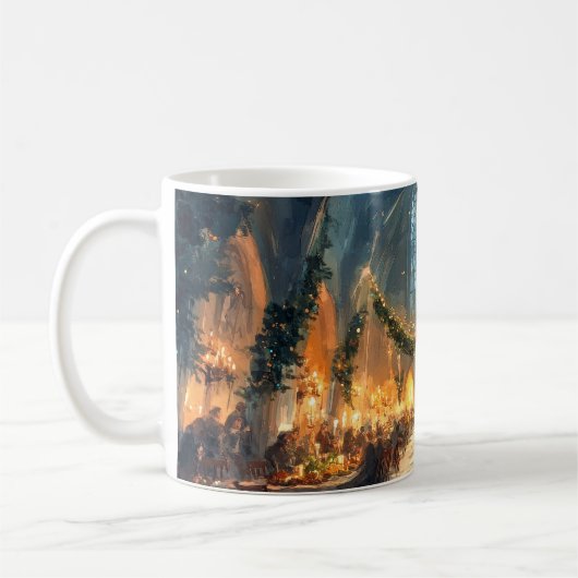 Weihnachtsfest-Tasse Kaffeetasse (Links)