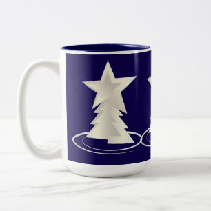 Weihnachtsfest-Tasse Zweifarbige Tasse