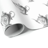 Weihnachtsfest Tee Party Geschenkpapier (Rolleneckpunkt)