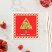Weihnachtsfest Tee Party Serviette (Beispiel)