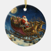 Weihnachtsfest über Schneedorf Weihnachtsschmuck (Vorne)