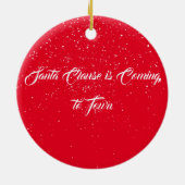 Weihnachtsfest über Schneedorf Weihnachtsschmuck (Hinten)