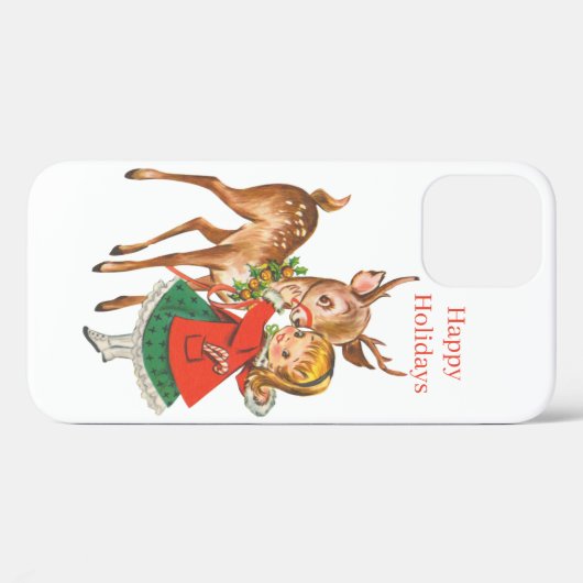 Weihnachtsfest und Kinderurlaub  Case-Mate iPhone Hülle (Rückseite (Horizontal))
