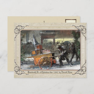 Weihnachtsfest Vierzehnte St. zu Weihnachten Postkarte