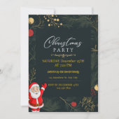 Weihnachtsfest Weihnachten-Party Einladung (Vorderseite)