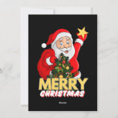 Weihnachtsfest Weihnachten-Party Einladung (Rückseite)