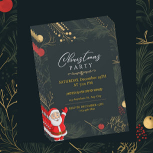 Weihnachtsfest Weihnachten-Party Einladung