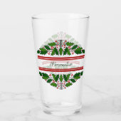 Weihnachtsfest Weihnachten Weihnachten Weihnachten Glas (Rückseite)