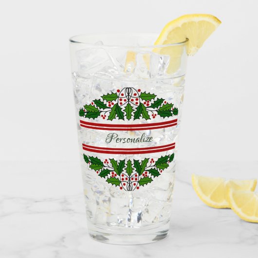 Weihnachtsfest Weihnachten Weihnachten Weihnachten Glas (Rückseite Ice)