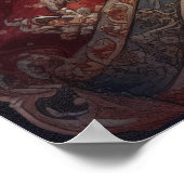 Weihnachtsfest Weihnachten Weihnachtsfest Poster (Ecke)