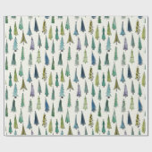 Weihnachtsfest Weihnachtsbaum Geschenkpapier (Flach)