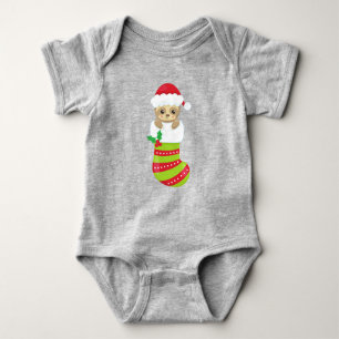 Weihnachtsfest, Weihnachtsfeiertag, Strumpf, Weihn Baby Strampler