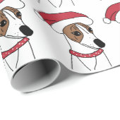 Weihnachtsfest Weihnachtsfeiertag Wrapping Paper Geschenkpapier (Rolleneckpunkt)