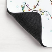 Weihnachtsfest Zahnarzt Feiertag Mousepad (Ecke)
