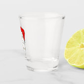 Weihnachtsfest Zahnarzt Feiertag Schnapsglas (Rechts)