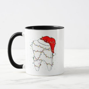 Weihnachtsfest Zahnarzt Feiertag Tasse