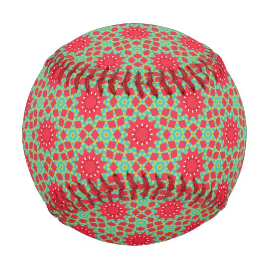 Weihnachtsfest-Zauber-Muster Baseball (Vorderseite)