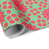 Weihnachtsfest-Zauber-Muster  Geschenkpapier (Rolleneckpunkt)