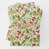 Weihnachtsfeste Blätter und Berries (Beispiel)