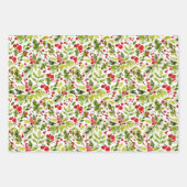 Weihnachtsfeste Blätter und Berries (Vorderseite)