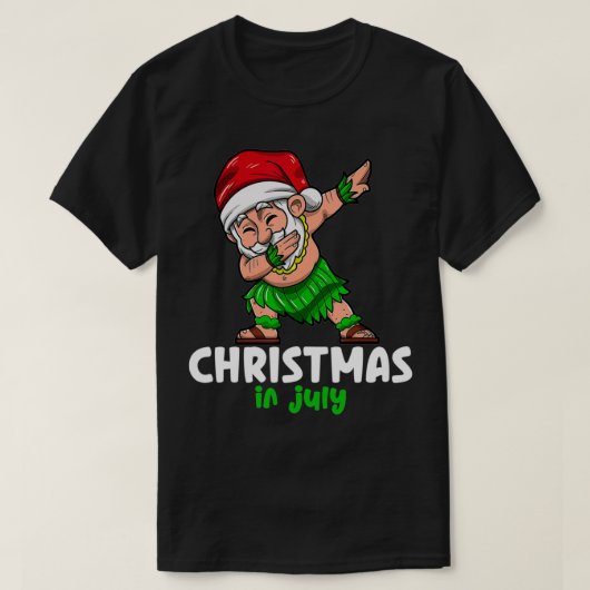 Weihnachtsfeste im Juli Sommer v T-Shirt (Design vorne)