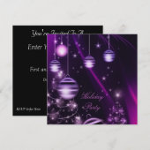 Weihnachtsfeste Party Einladungen (Vorne/Hinten)
