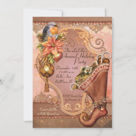 Weihnachtsfeste Party Einladungen